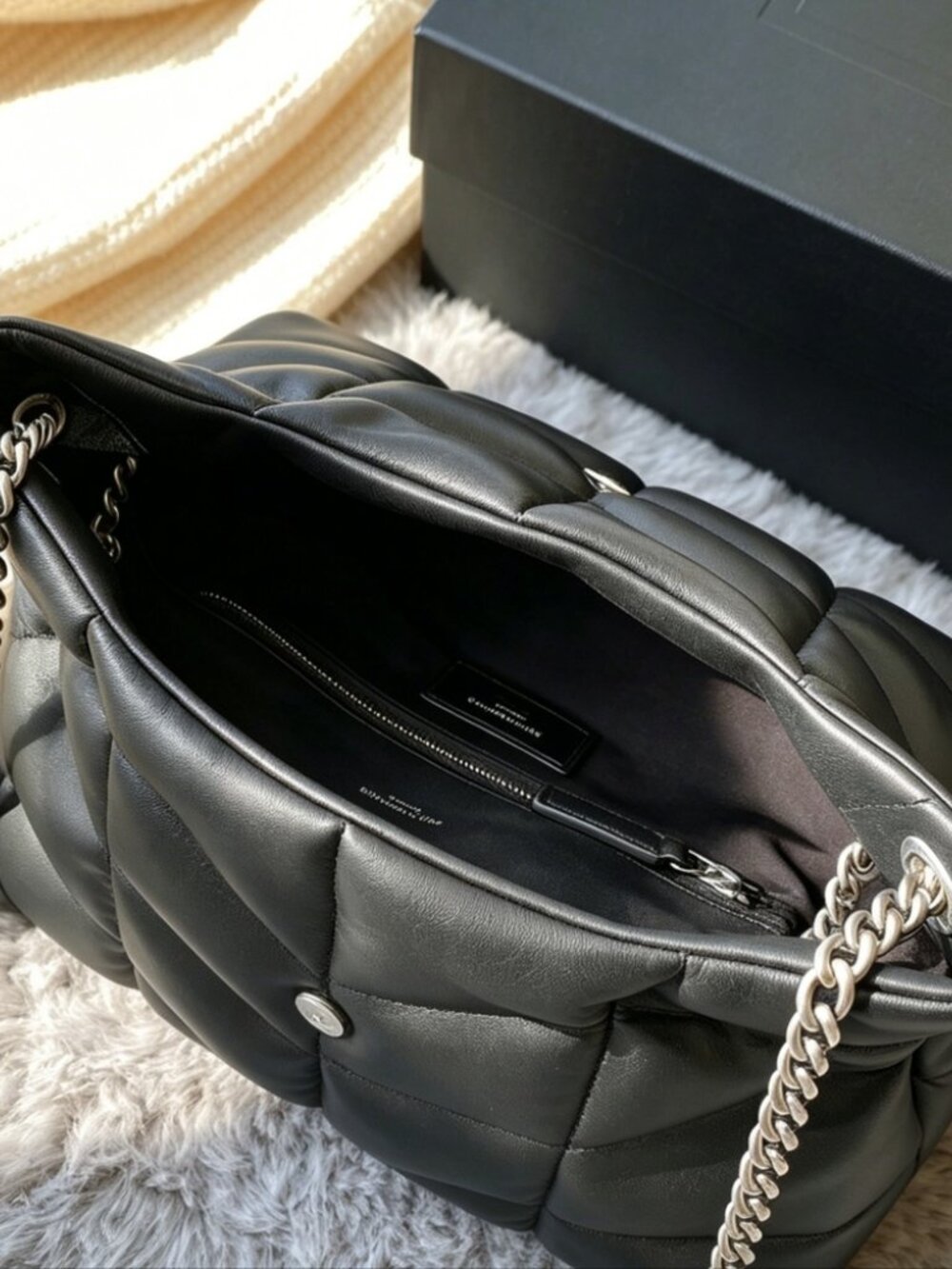 YSL Puffer Small Shoulder Bag - Picture 2 of 7
